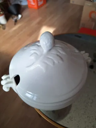 Sopera blanca La Cartuja de Sevilla Blanca