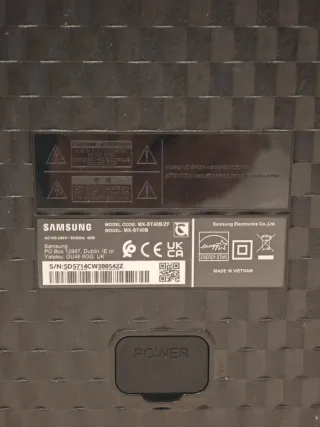 Altavoz Samsung MX-ST40B