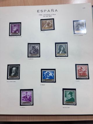 Colección Sellos España Post-Cen