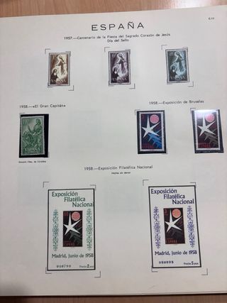 Colección Sellos España Post-Cen