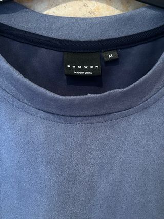 Camiseta Oversize Azul