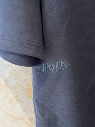 Camiseta Oversize Azul