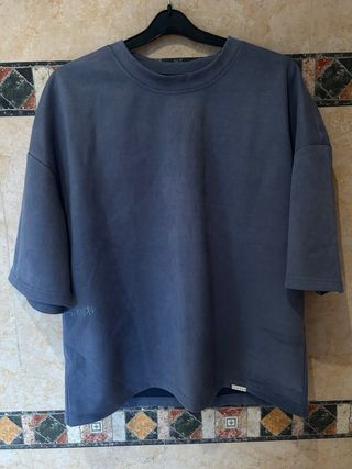 Camiseta Oversize Azul