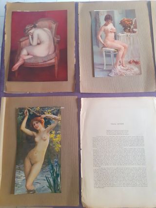 12 Stampe "Imprimerie I. Lapina - Paris "