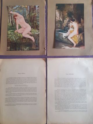 12 Stampe "Imprimerie I. Lapina - Paris "