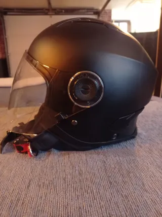 Casco Zeus Helmets Negro Mate Talla XS