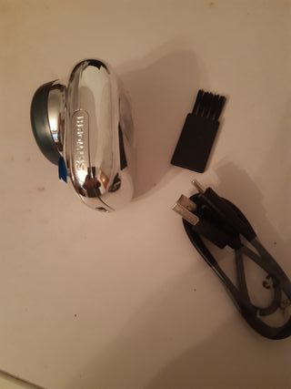 Mini Afeitadora ZAO Inalámbrica Plata