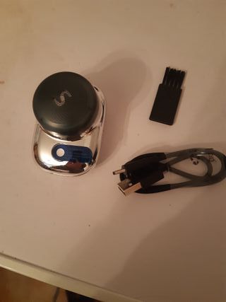 Mini Afeitadora ZAO Inalámbrica Plata