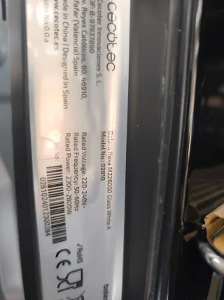 Horno Cecotec Blanco