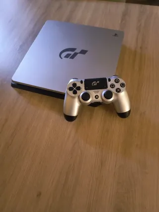 PS4 Edición Gran Turismo Plata + Mando y juegos