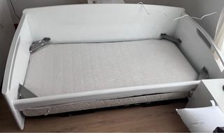 Cama nido con somier superior