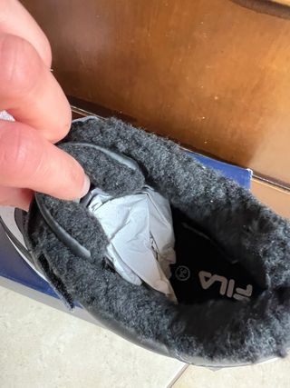 Sneakers Fila Bambina Nero/Bianco