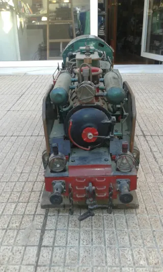 Tren vapor vivo 5 pulgadas