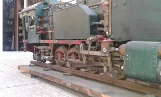 Tren vapor vivo 5 pulgadas