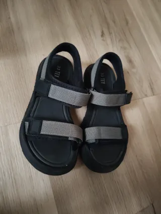 Sandalias niño negras 33 TEX
