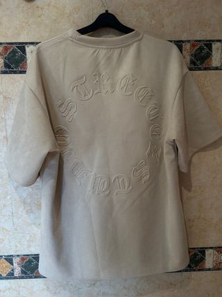 Camiseta Oversize Beige