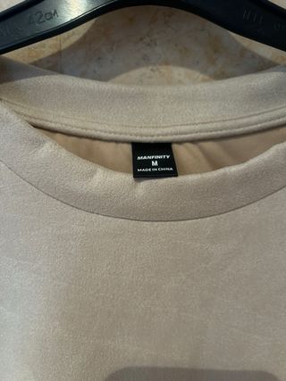 Camiseta Oversize Beige