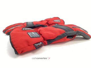 guantes motorista hunter rebel rojo