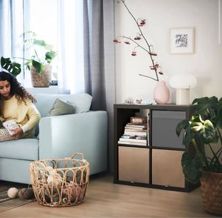 Estantería Kallax IKEA Negra