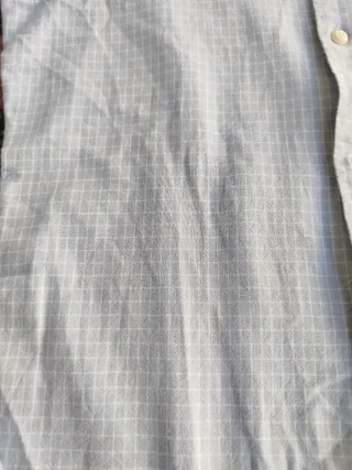 Camisa Pull&Bear Talla S Cuadros Azul