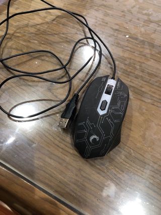 Ratón gaming con cable