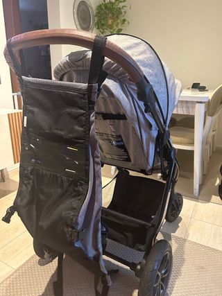 Carro de bebé Kinderkraft gris