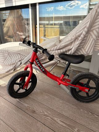 Bicicleta infantil Sawyer sin pedales,