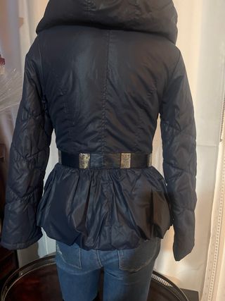 Abrigo Prada Azul Mujer