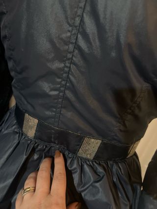 Abrigo Prada Azul Mujer