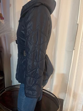 Abrigo Prada Azul Mujer