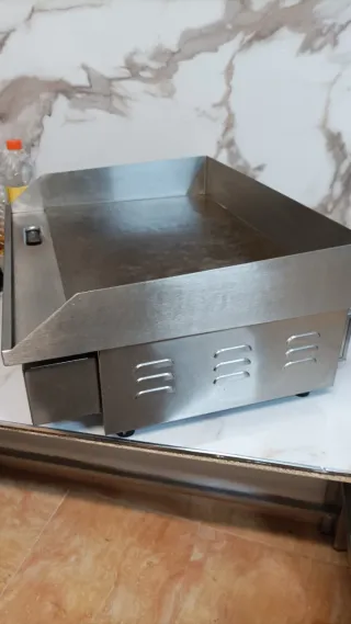 Plancha industrial acero inoxidable