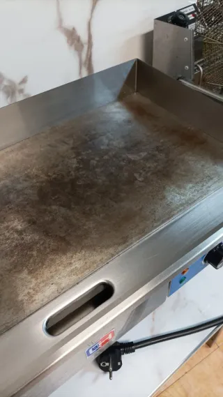 Plancha industrial acero inoxidable