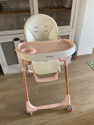 Seggiolone Prima Pappa Peg Perego Rosa