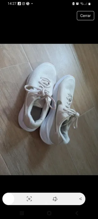 Tenis Nike Blancos Talla 37.5