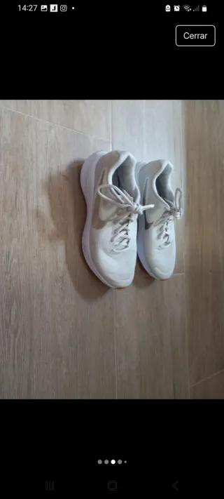 Tenis Nike Blancos Talla 37.5