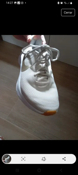 Tenis Nike Blancos Talla 37.5