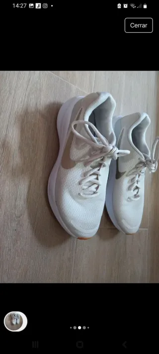 Tenis Nike Blancos Talla 37.5