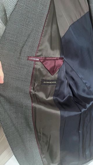 2 Giacche Uomo Zara Massimo Dutti Grigio e nera