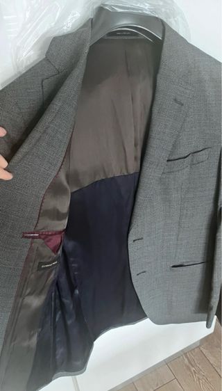 2 Giacche Uomo Zara Massimo Dutti Grigio e nera