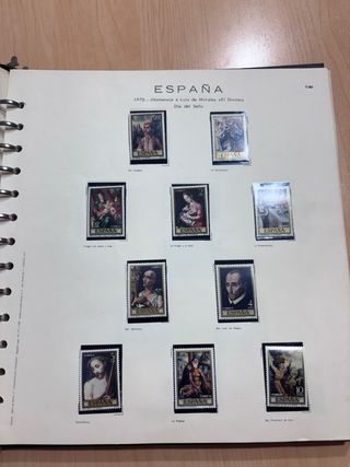 Álbum de sellos antiguos España