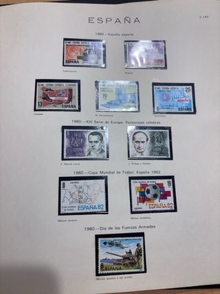 Álbum de sellos antiguos España