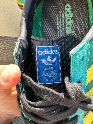 Zapatillas Adidas SL 72 Verde y Amarillo