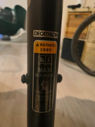 Bici Estática Domyos Essential 03 !No hago envios!