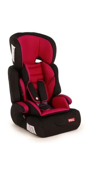Silla Coche Piku Grupo 1/2/3 Roja