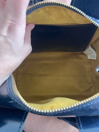 Bolso Bimba y Lola Azul Marino y Dorado