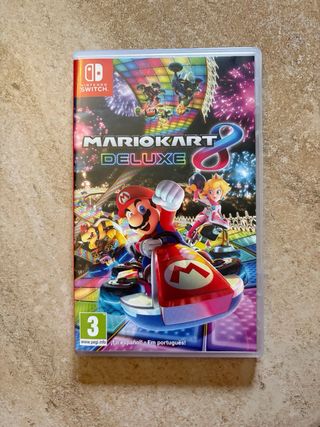 Nintendo Switch Gris con caja+ Mario Kart 8 Deluxe