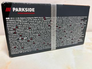 Batería Parkside Performance 20V 4Ah Inteligente