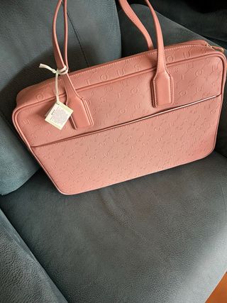 Bolsa Maletín Tous Script Day Rosa