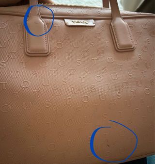 Bolsa Maletín Tous Script Day Rosa