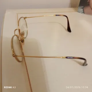 Montatura occhiali vista Ray-Ban oro